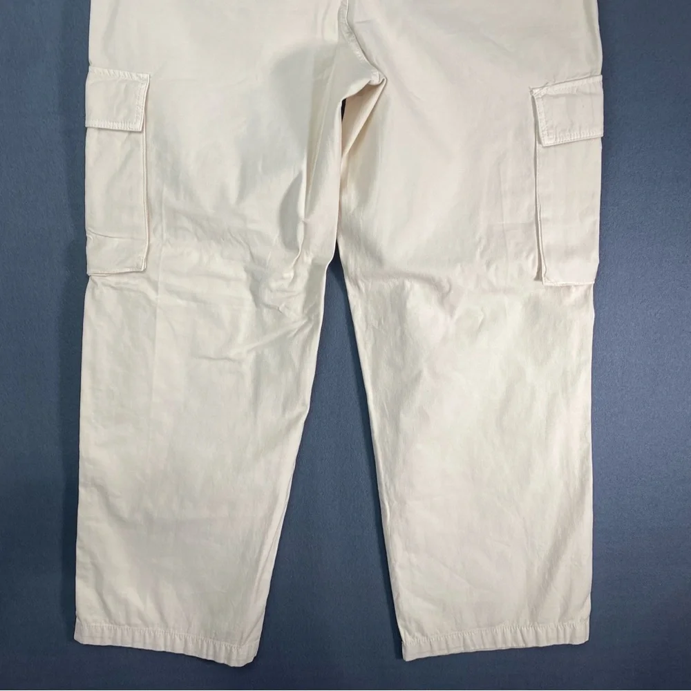 Madewell NWT Low Slung Straight Cargo Pants Size 30 - Picture 9 of 12